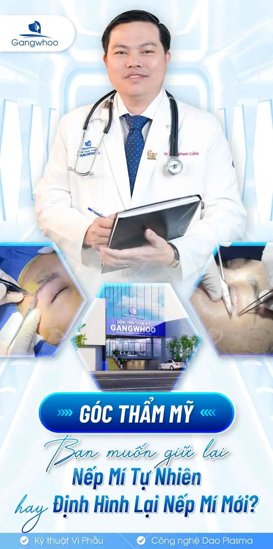 TMV Gangwhoo - Địa chỉ thẩm mỹ đạt chuẩn cao Hàn Quốc