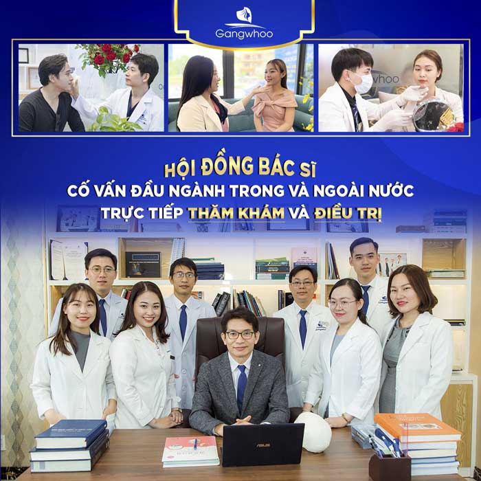 Đội ngũ bác sĩ Việt - Hàn Tại Gangwhoo