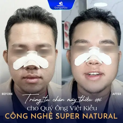Sợi lông mày được tạo ra tỉ mỉ, nhìn rất là tự nhiên và vô cùng sống động như sợi lông thật