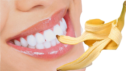 cách làm trắng răng hiệu quả với chuối tại nhà
