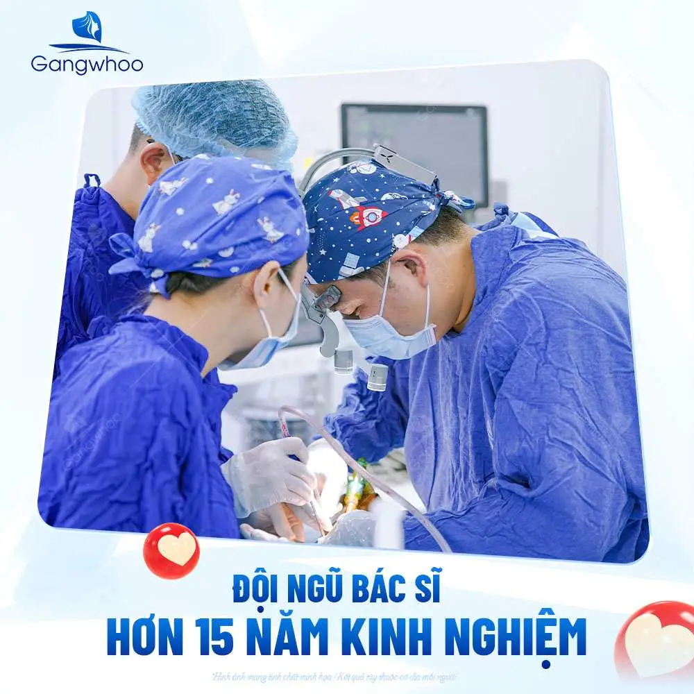 Đội ngũ bác sĩ với nhiều năm kinh nghiệm