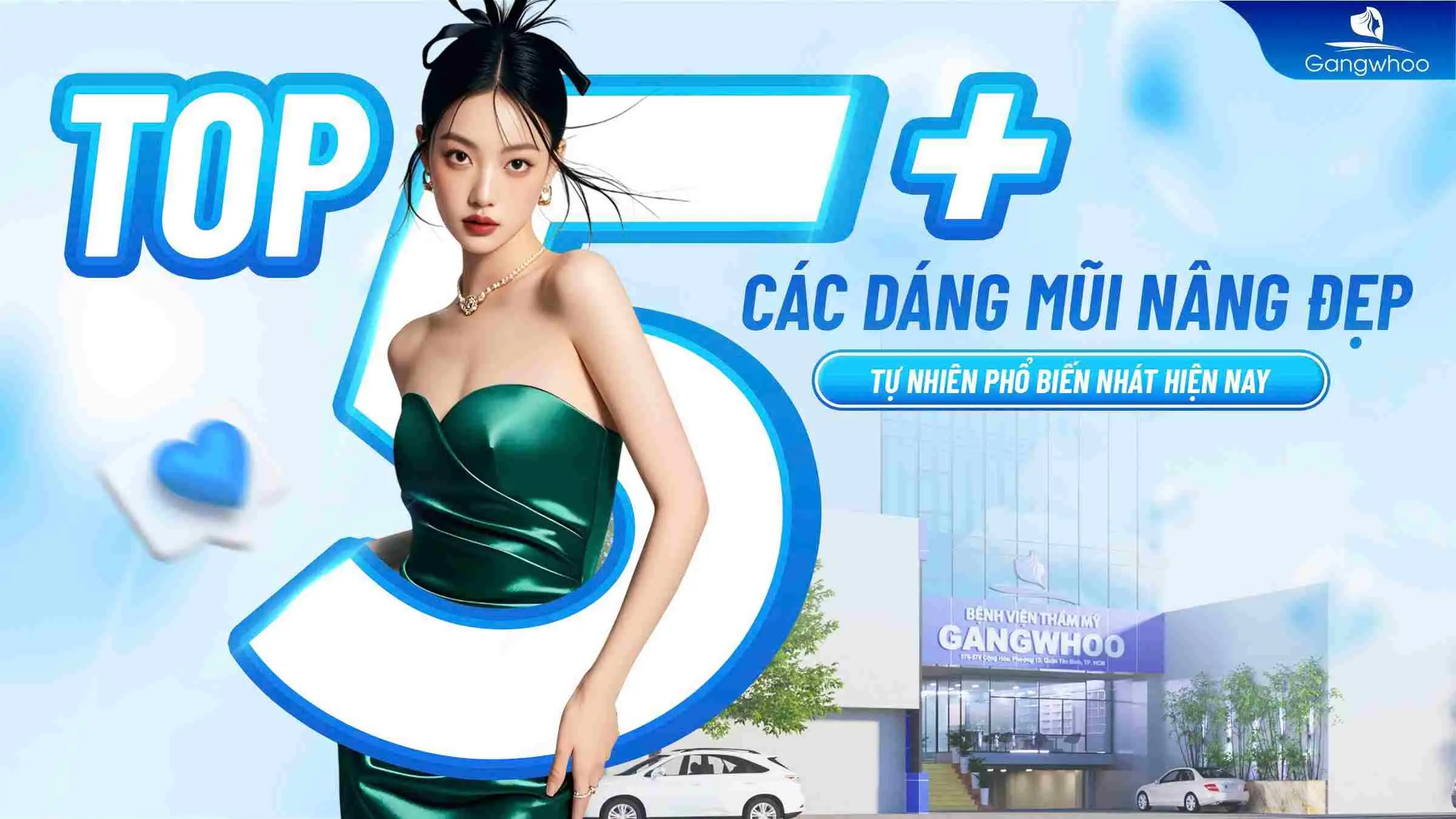 Top 5+ Các Dáng Mũi Nâng Đẹp, Tự Nhiên Phổ Biến Nhát Hiện Nay