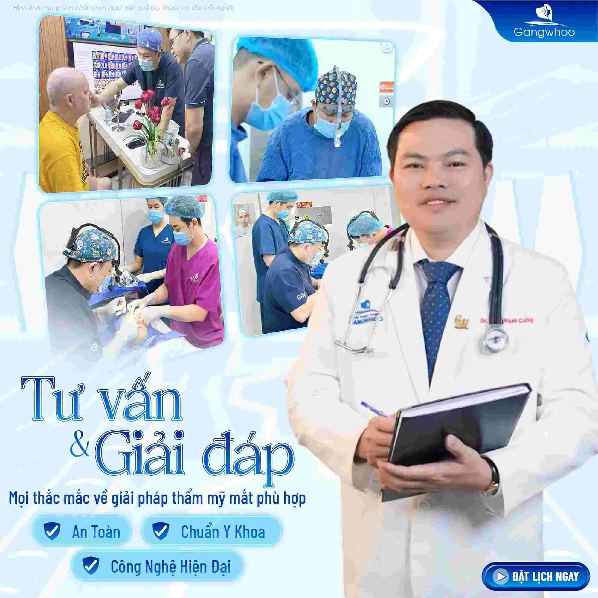 TMV Gangwhoo là địa chỉ thẩm mỹ an toàn, uy tín tại TPHCM
