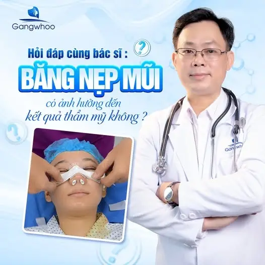 Có nên tự tháo nẹp nâng mũi sớm không?