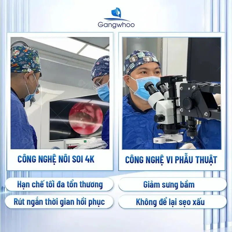 Lựa chọn TMV Gangwhoo với đầy đủ trang thiết bị hiện đại, uy tín giúp đảm bảo an toàn khi thực hiện