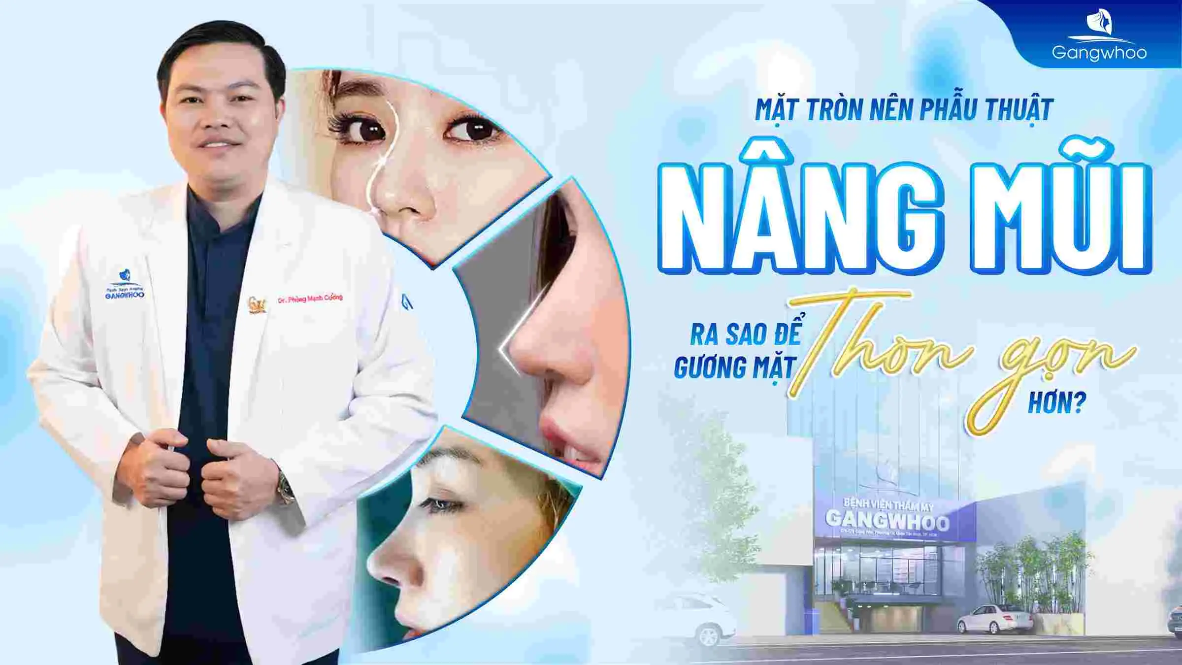 Mặt Tròn Nên Nâng Mũi Gì Để Gương Mặt Thon Gọn Hơn?