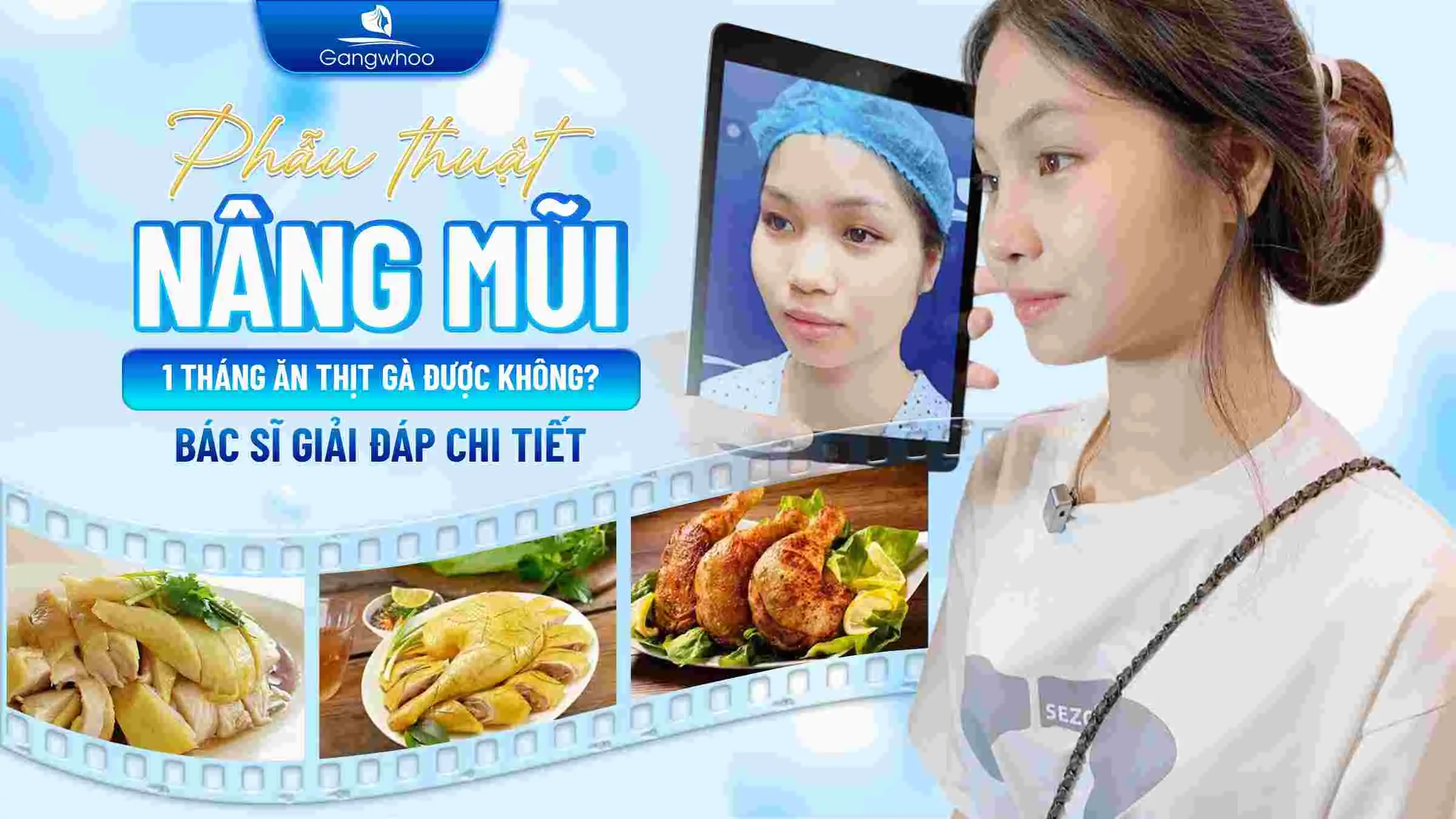 Nâng Mũi 1 Tháng Ăn Thịt Gà Được Không? Bác Sĩ Giải Đáp Chi Tiết