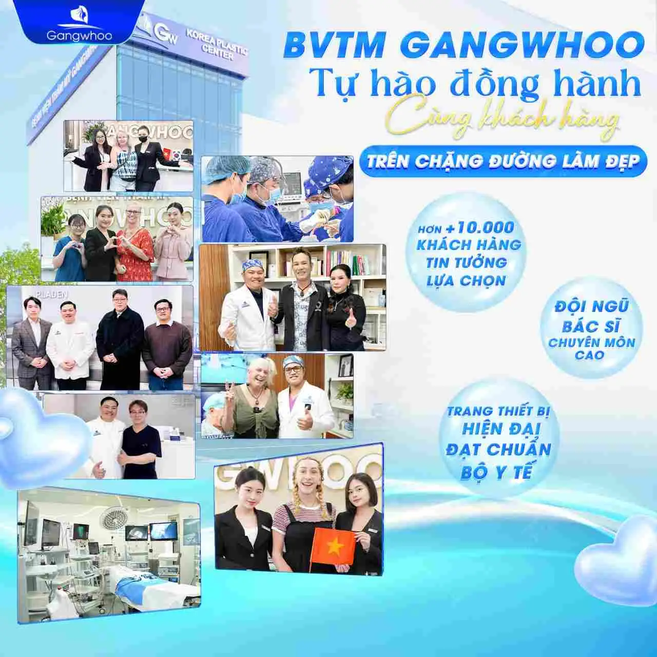 Nâng mũi tại Gangwhoo bạn sẽ nhận được sự tư vấn tận tình từ đội ngũ chuyên gia