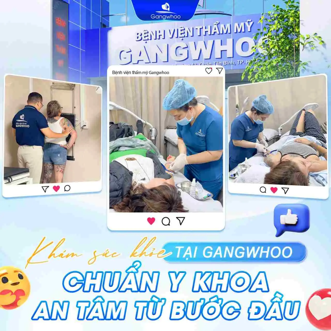 Thẩm mỹ viện Gangwhoo là địa chỉ chuyên sâu trong lĩnh vực nâng mũi và chỉnh sửa mũi hỏng