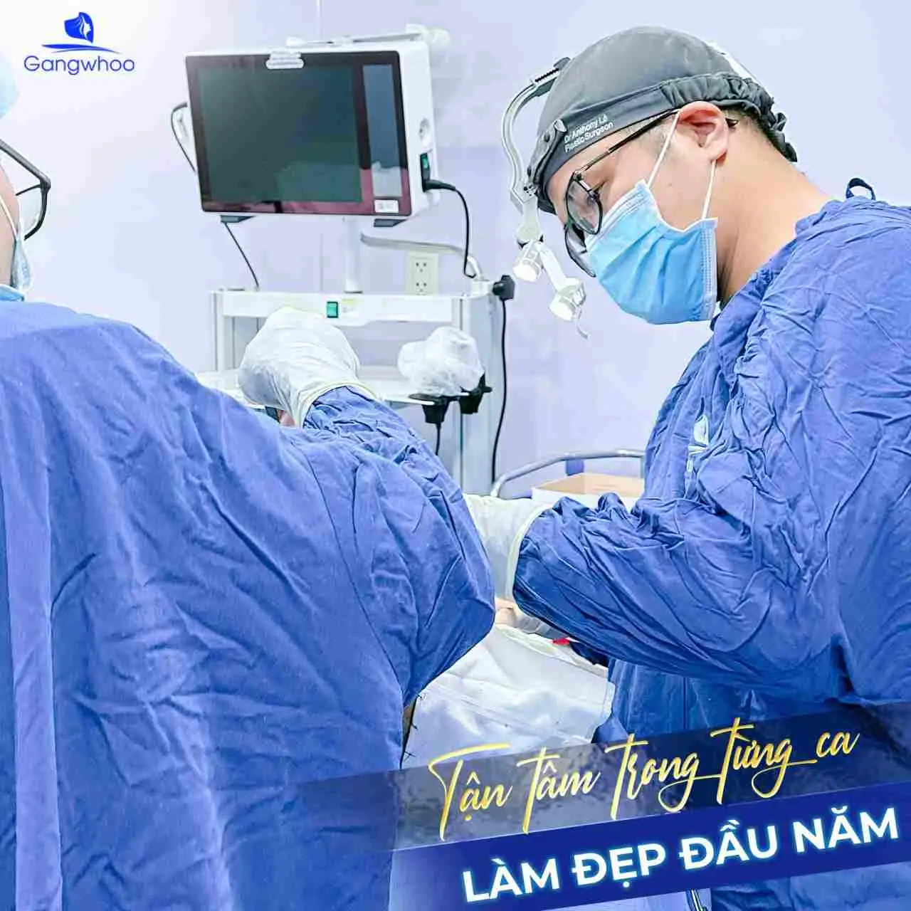 Bác sĩ tại Gangwhoo với tay nghề cao sẽ giúp chiếc mũi hỏng có hình dạng đẹp và tự nhiên hơn