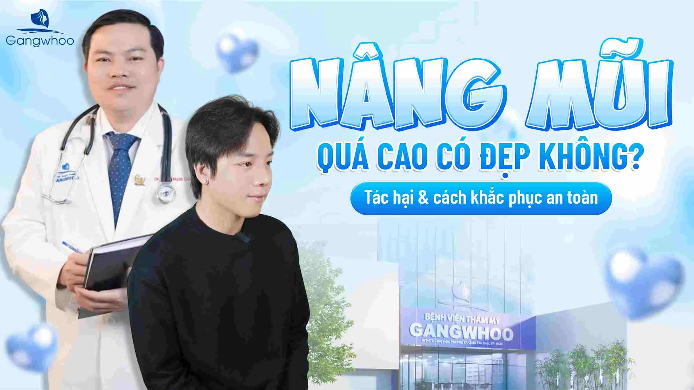 Nâng Mũi Quá Cao Có Đẹp Không? Tác Hại & Cách Khắc Phục An Toàn