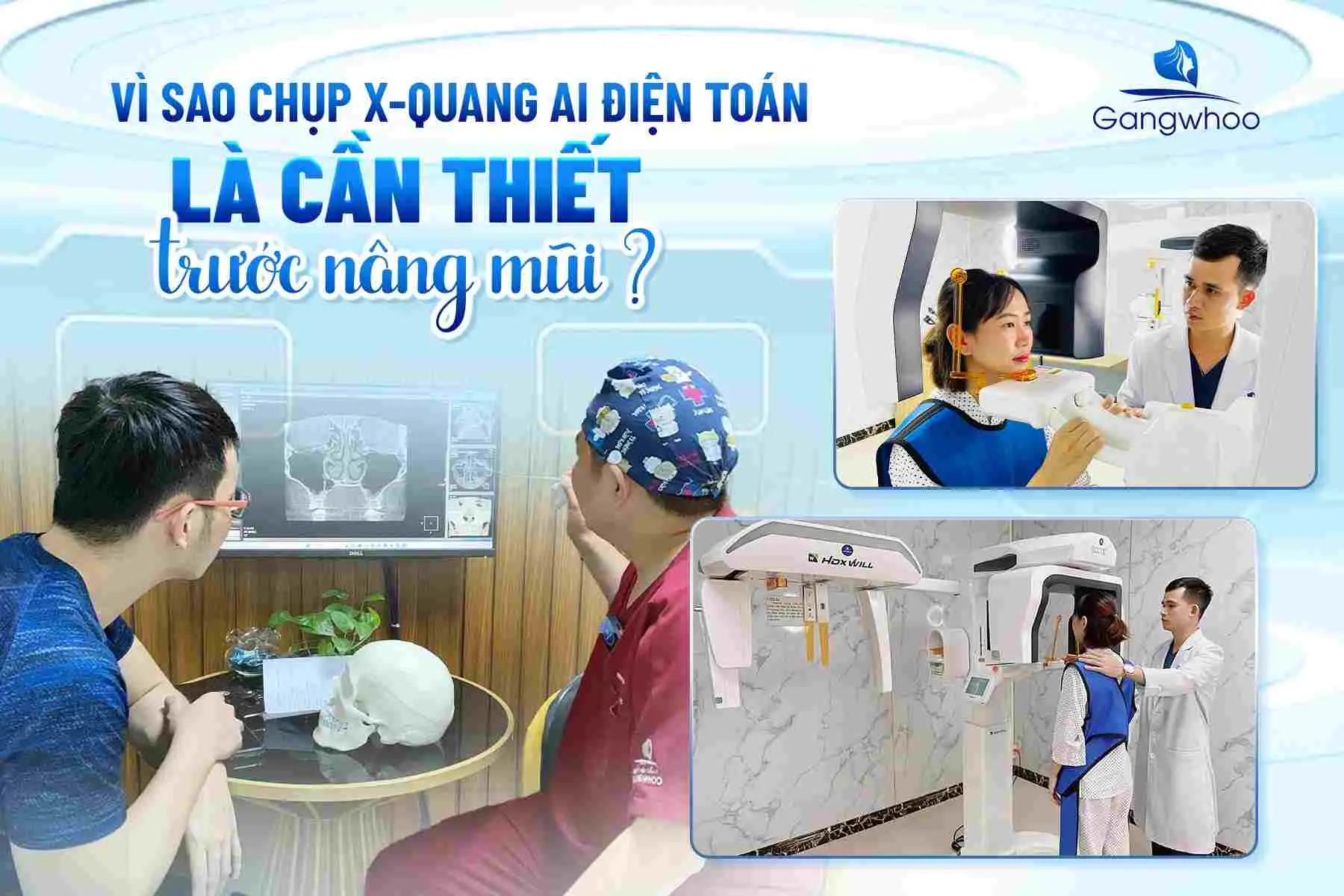 Gangwhoo là đơn vị chuyên xử lý sửa lại mũi hỏng nhờ công nghệ hiện đại