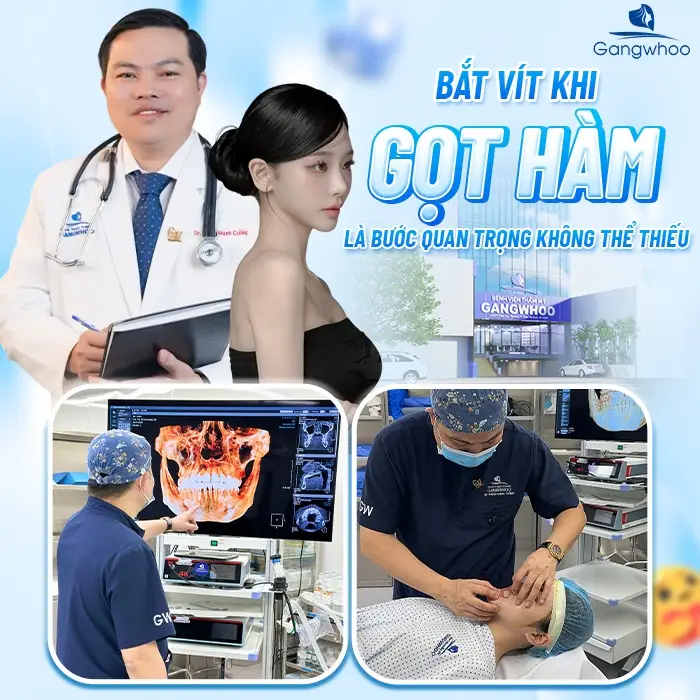 Bắt vít khi gọt hàm là bước quan trọng không thể thiếu