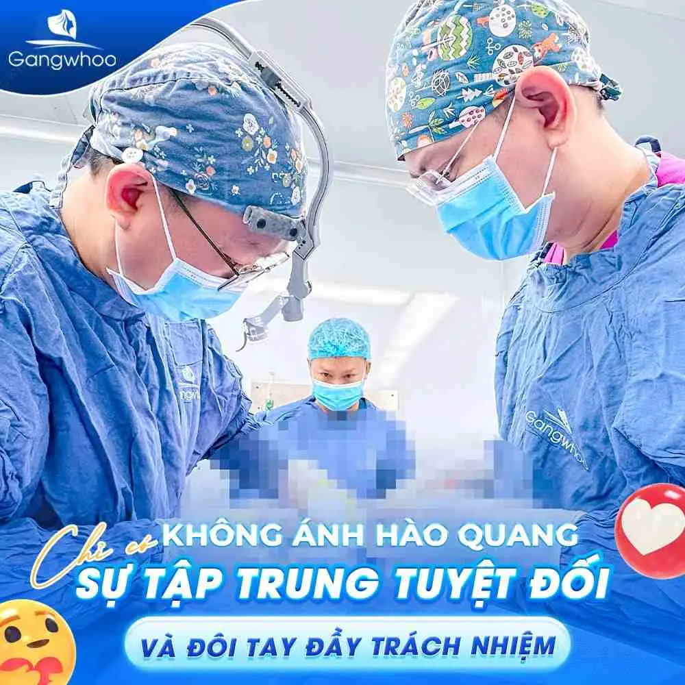 Công nghệ nâng mũi giúp giảm sưng tại Thẩm mỹ viện Gangwhoo