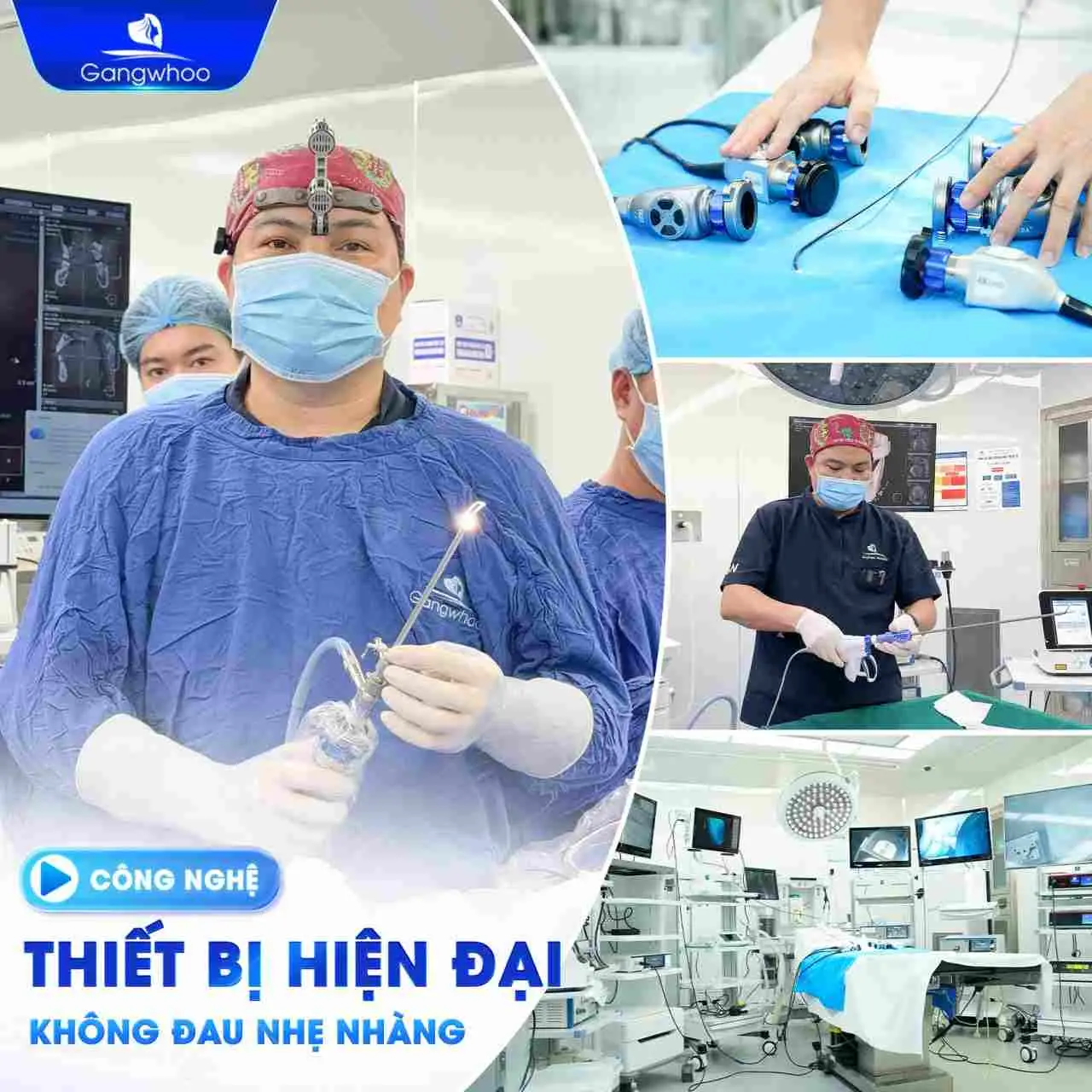 Thẩm mỹ viện Gangwhoo với đội ngũ bác sĩ chuyên môn cao và công nghệ hiện đại sẽ giúp bạn thiết kế dáng mũi phù hợp nhất, đảm bảo vừa đẹp tự nhiên vừa an toàn, lâu dài.