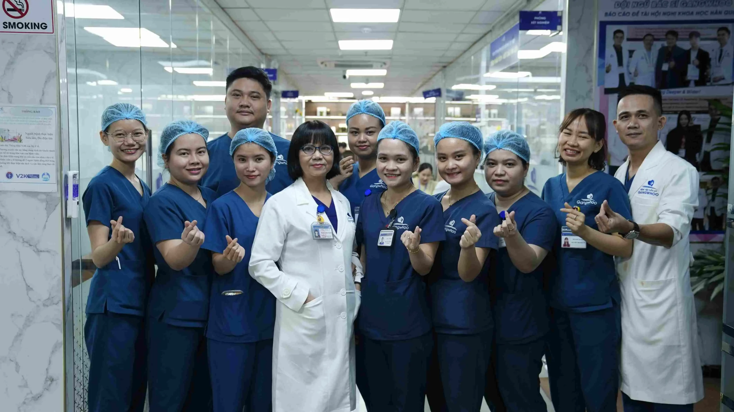 Đội ngũ điều dưỡng tại Gangwhoo