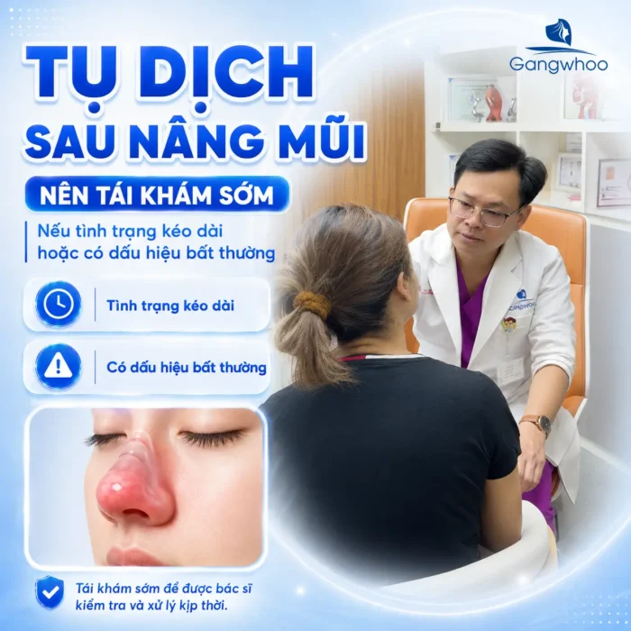 Tụ Dịch Sau Nâng Mũi Có Nguy Hiểm Không? Cách Nhận Biết Và Xử Lý