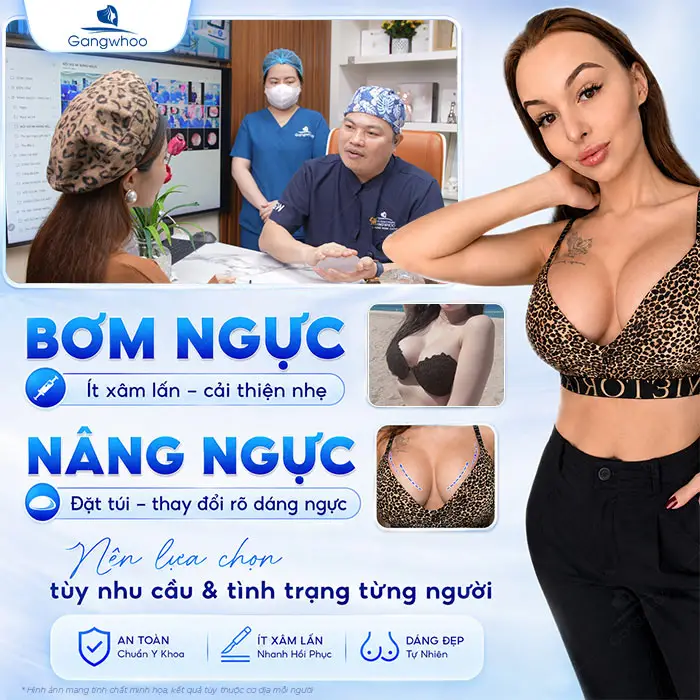 Bơm Ngực Khác Gì Nâng Ngực? Phân Biệt Chi Tiết Chuẩn Y Khoa