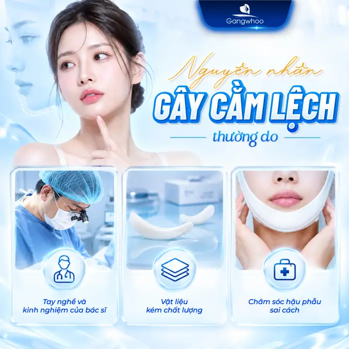 Độn Cằm Bị Lệch Phải Làm Sao? Nguyên Nhân Và Giải Pháp Khắc Phục Từ Chuyên Gia