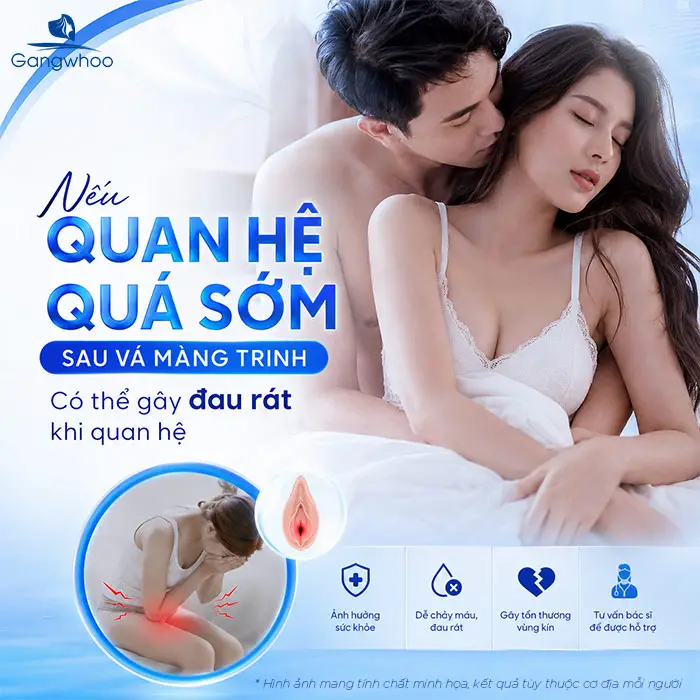 Vá Màng Trinh Bao Lâu Thì Quan Hệ Được? Giải Đáp Từ Chuyên Gia